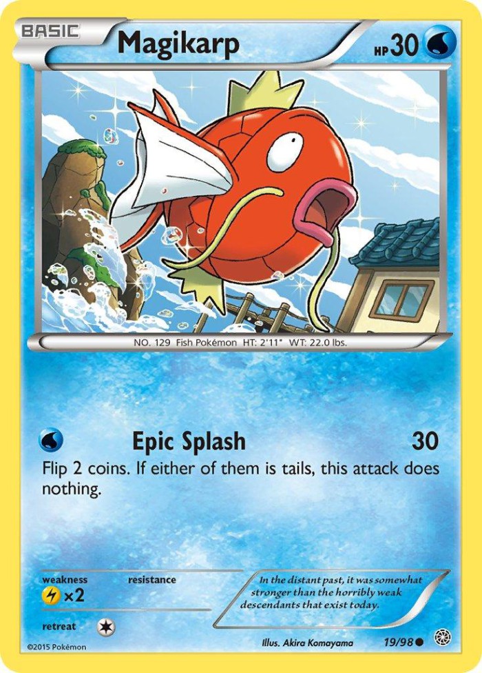 Carte Pokémon: Magikarp [Magicarpe]