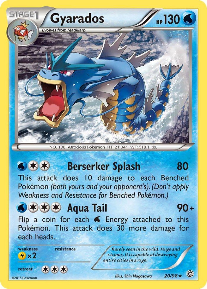 Carte Pokémon: Gyarados [Léviator]