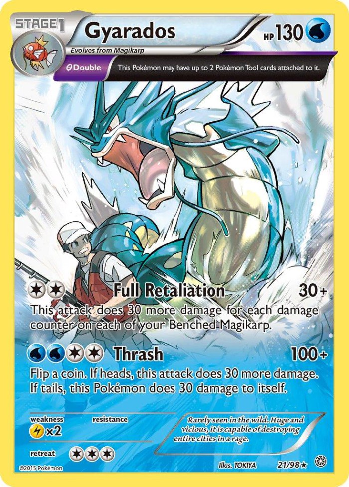 Carte Pokémon: Gyarados [Léviator]