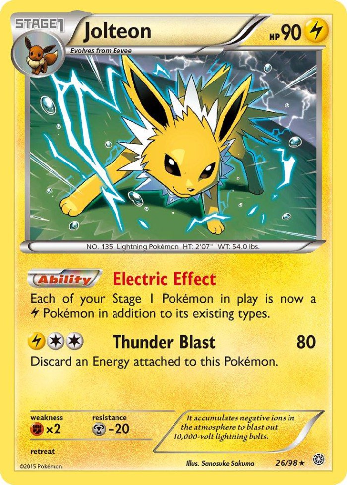 Carte Pokémon: Jolteon [Voltali]