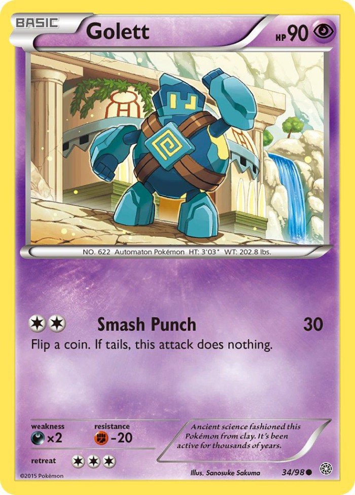 Carte Pokémon: Golett [Gringolem]