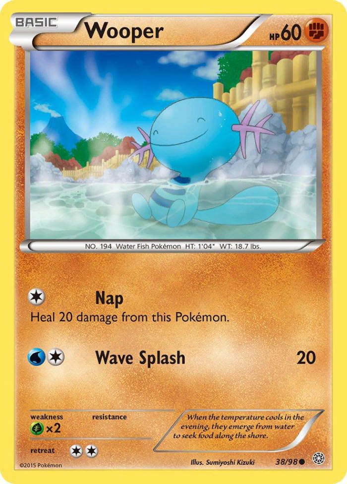 Carte Pokémon: Wooper [Axoloto]