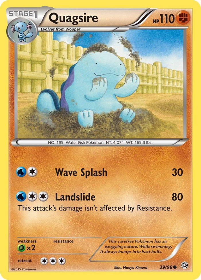 Carte Pokémon: Quagsire [Maraiste]