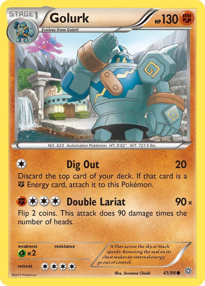 Carte Pokémon: Golurk [Golemastoc]