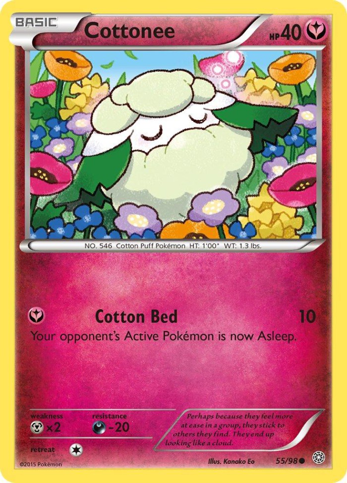 Carte Pokémon: Cottonee [Doudouvet]