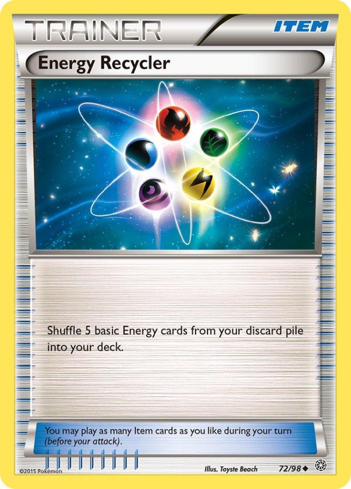 Carte Pokémon: Energy Recycler [Recycleur d'Énergie]