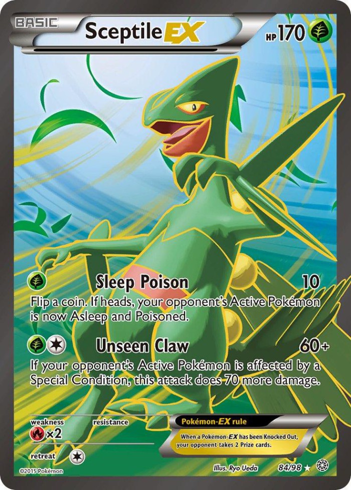 Carte Pokémon: Sceptile EX [Jungko EX]