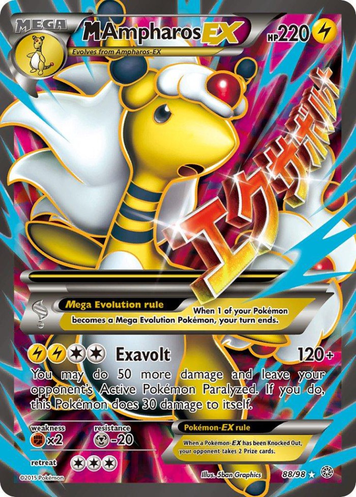 Carte Pokémon: M Ampharos EX [M Pharamp EX]