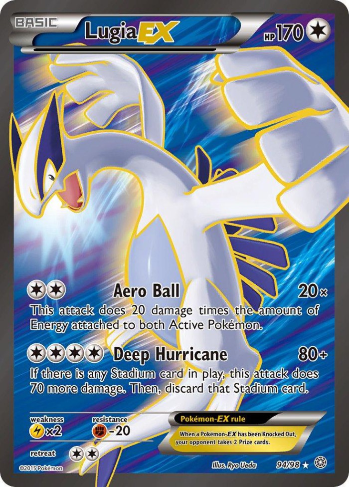 Carte Pokémon: Lugia EX [Lugia EX]