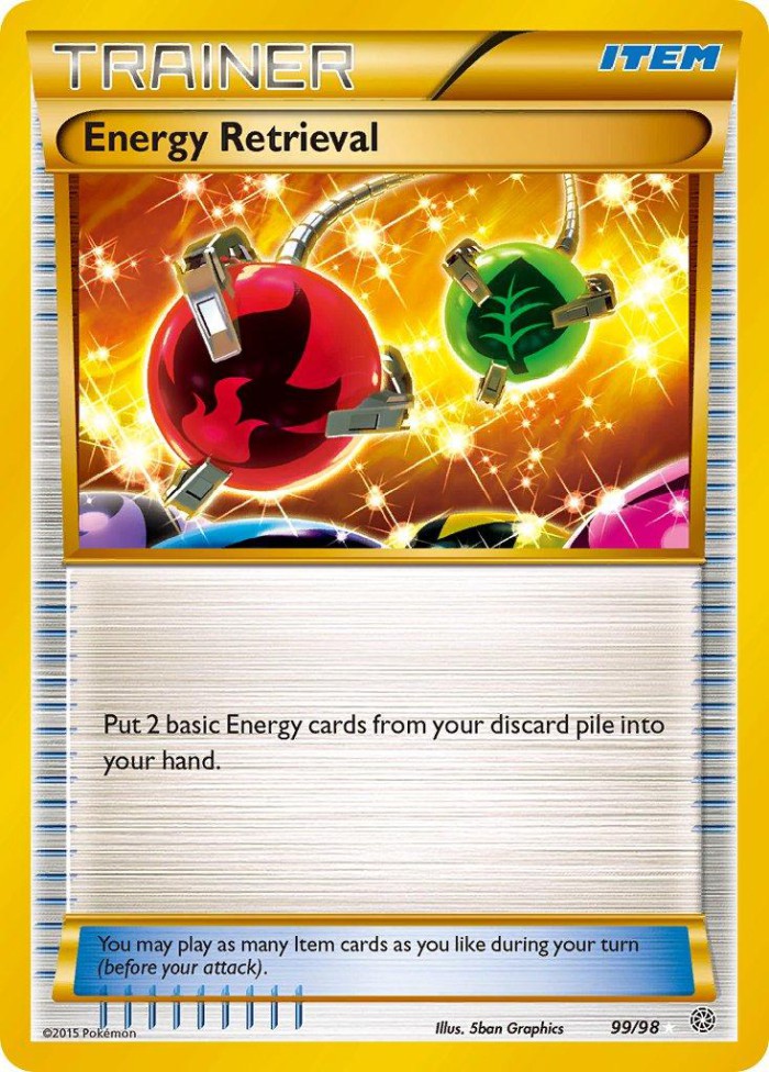 Carte Pokémon: Energy Retrieval [Récupération d'Énergie]