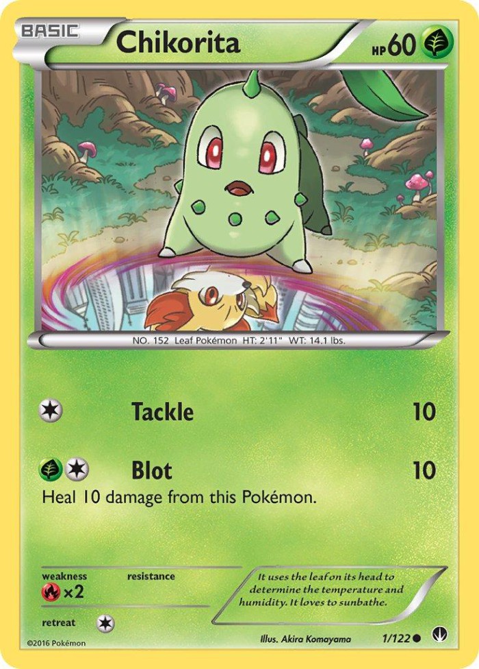 Carte Pokémon: Chikorita [Germignon]