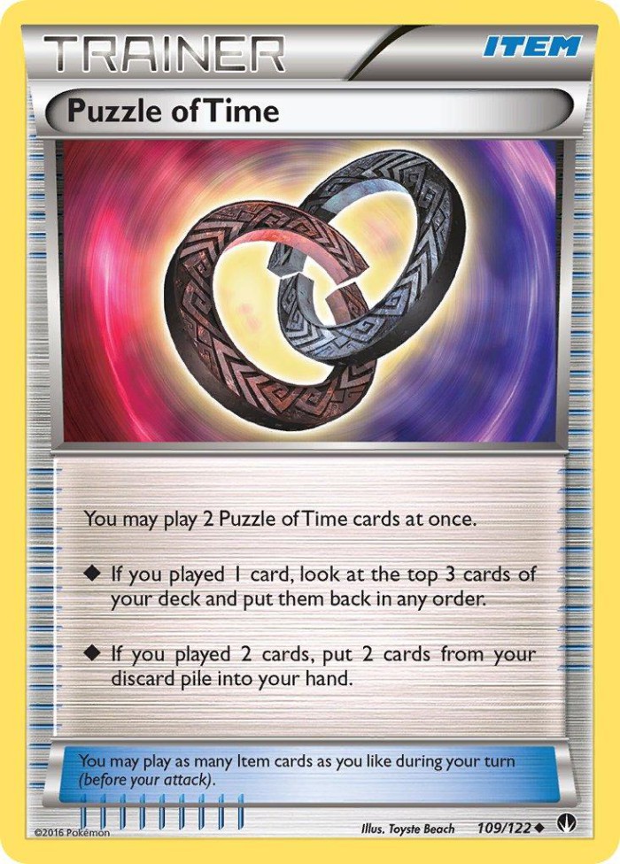 Carte Pokémon: Puzzle of Time [Énigme du Temps]