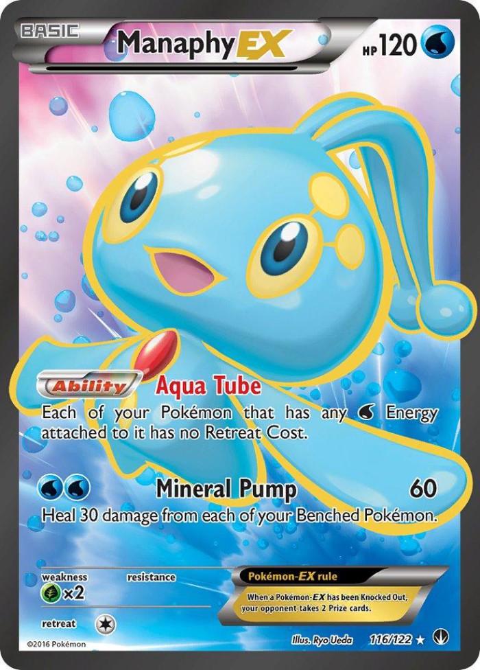 Carte Pokémon: Manaphy EX [Manaphy EX]