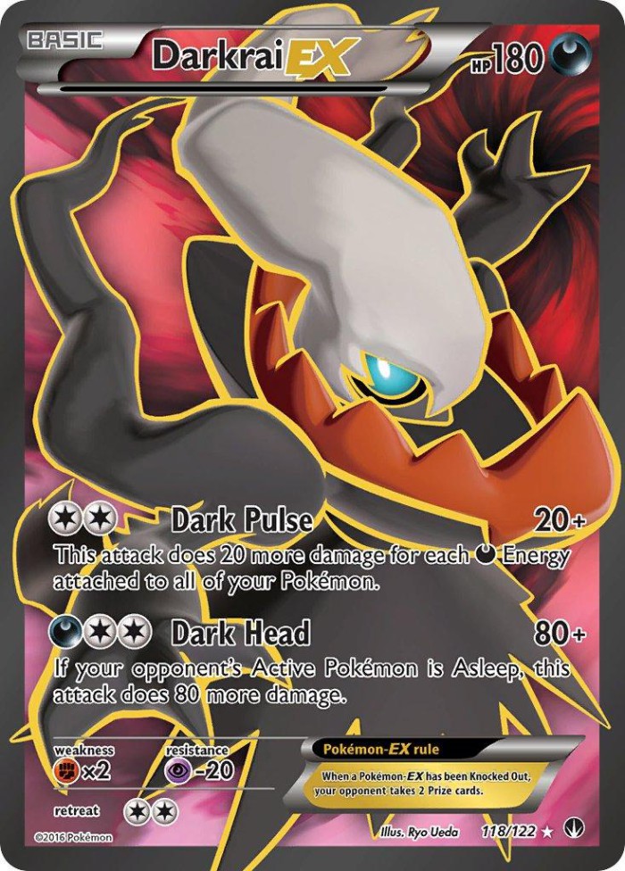 Carte Pokémon: Darkrai EX [Darkrai EX]