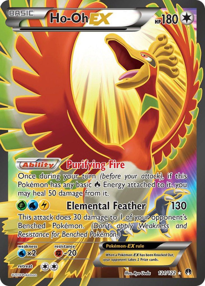 Carte Pokémon: Ho-Oh EX [Ho-Oh EX]