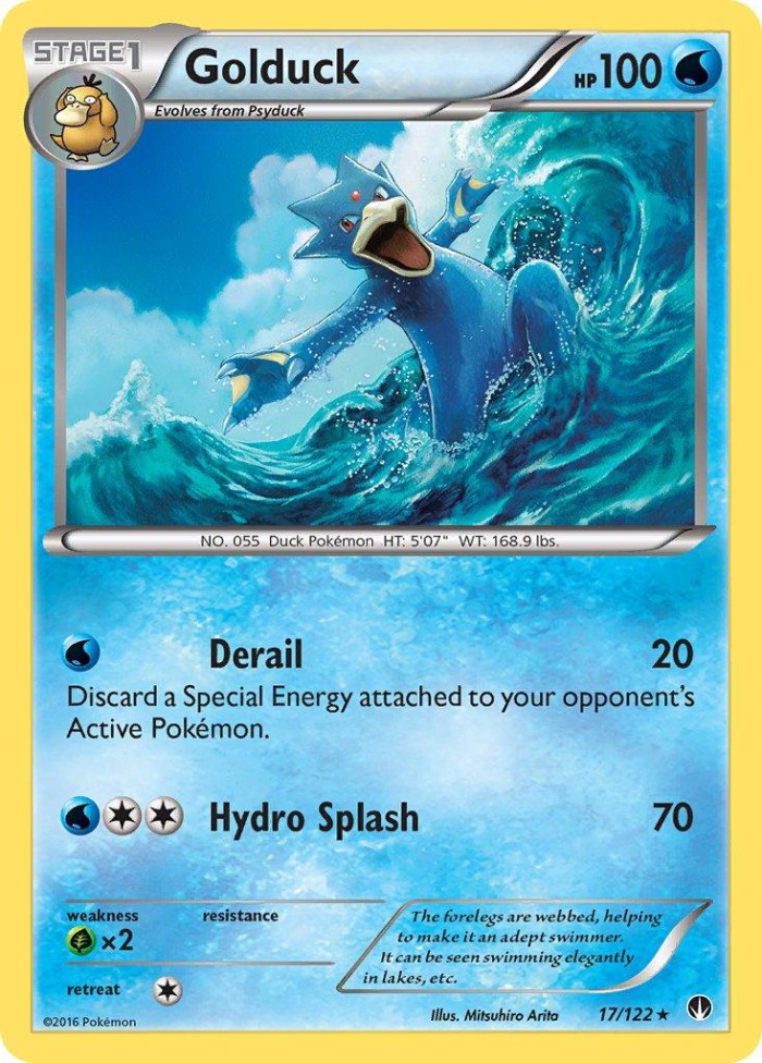 Carte Pokémon: Golduck [Akwakwak]