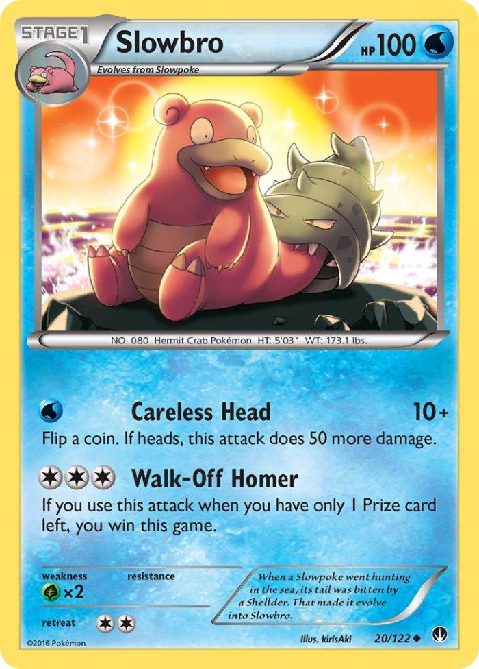 Carte Pokémon: Slowbro [Flagadoss]