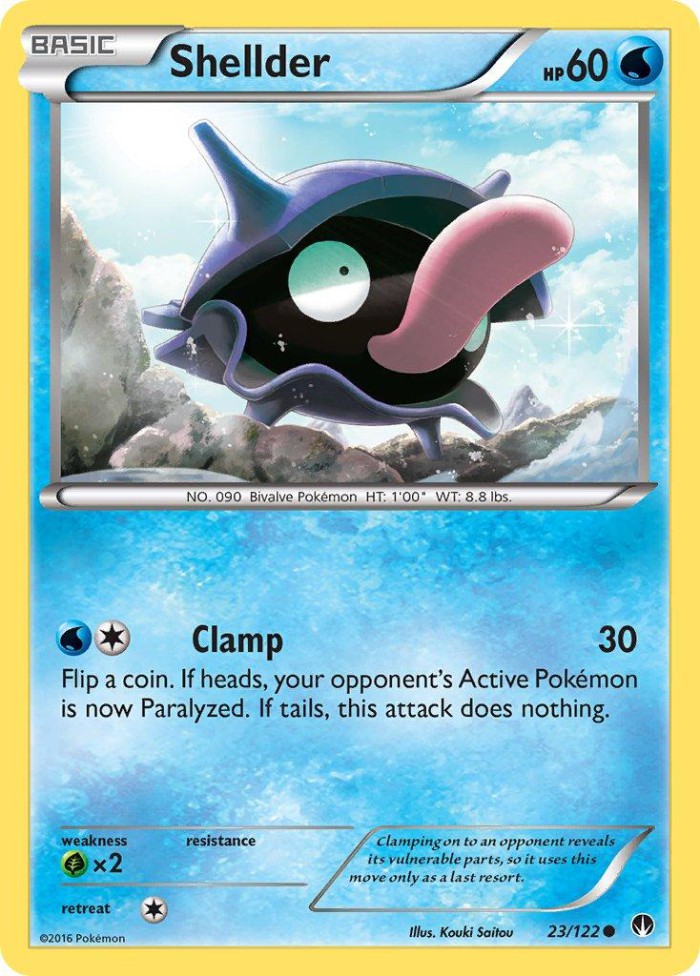 Carte Pokémon: Shellder [Kokiyas]