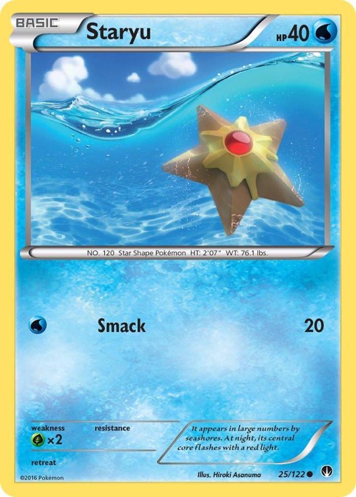 Carte Pokémon: Staryu [Stari]