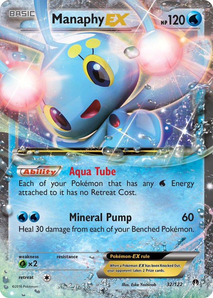 Carte Pokémon: Manaphy EX [Manaphy EX]