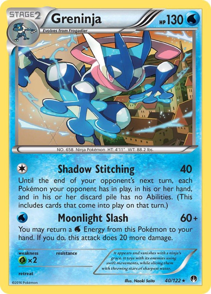 Carte Pokémon: Greninja [Amphinobi]