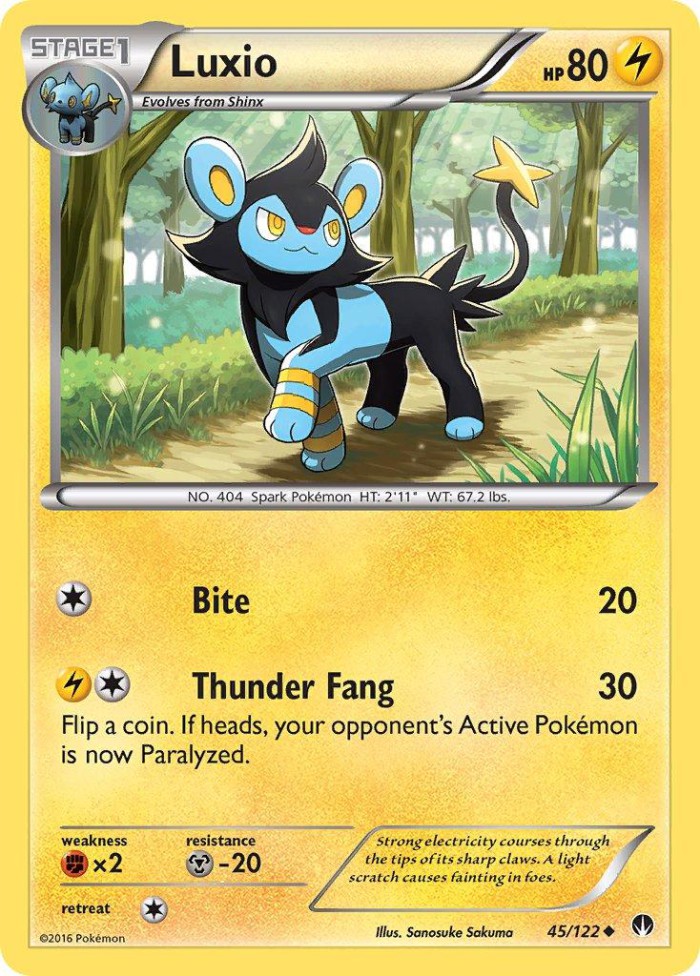 Carte Pokémon: Luxio [Luxio]