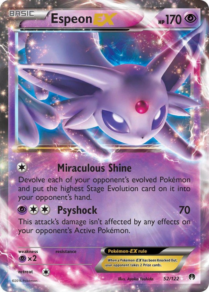 Carte Pokémon: Espeon EX [Mentali EX]