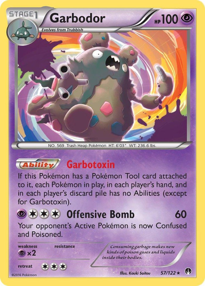 Carte Pokémon: Garbodor [Miasmax]