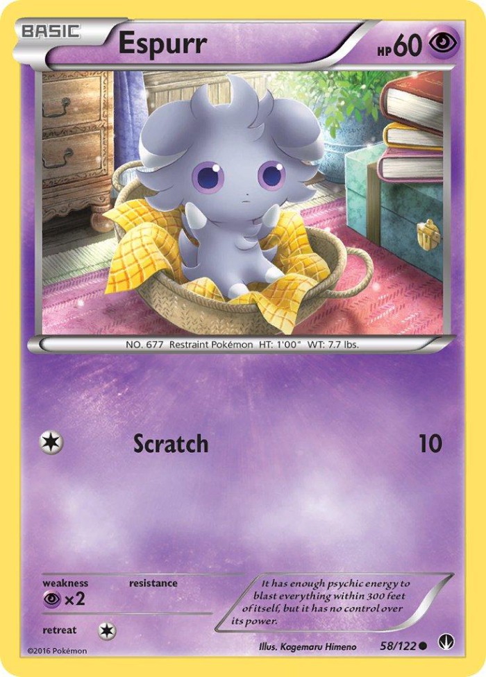 Carte Pokémon: Espurr [Psystigri]