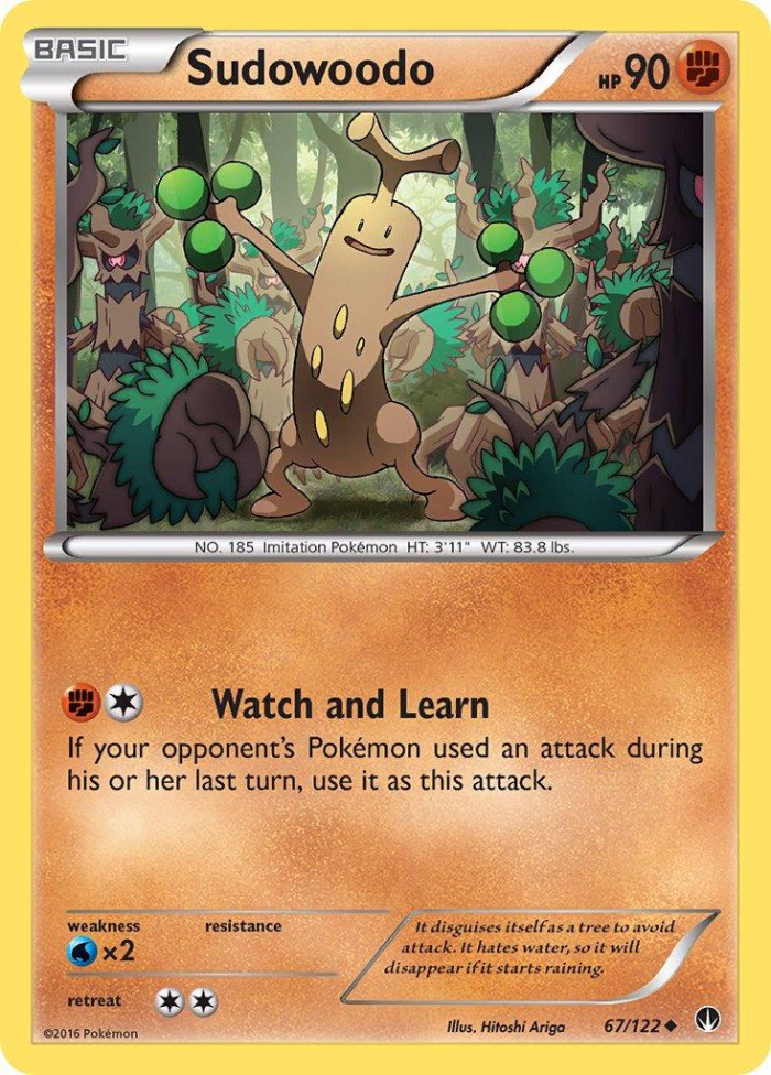 Carte Pokémon: Sudowoodo [Simularbre]