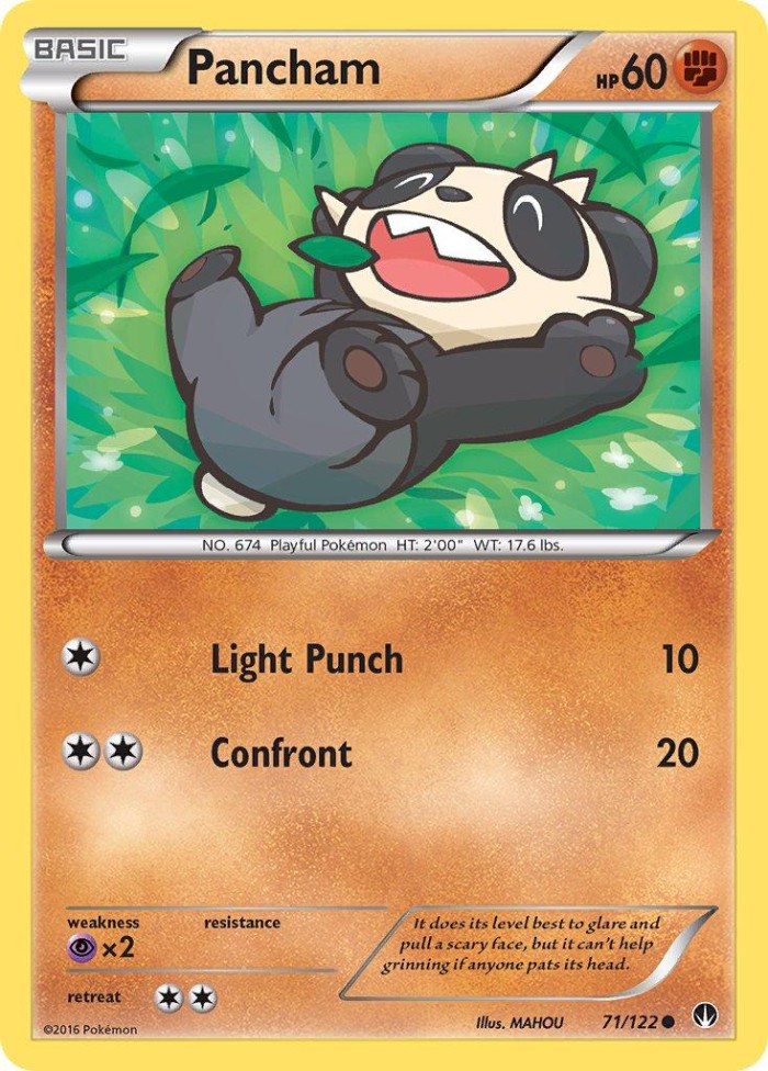 Carte Pokémon: Pancham [Pandespiègle]