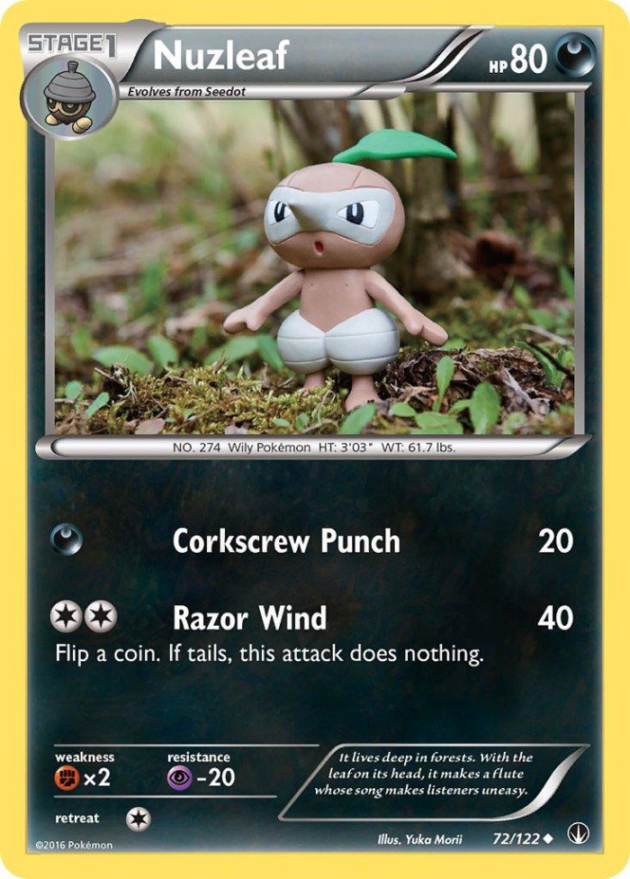 Carte Pokémon: Nuzleaf [Pifeuil]