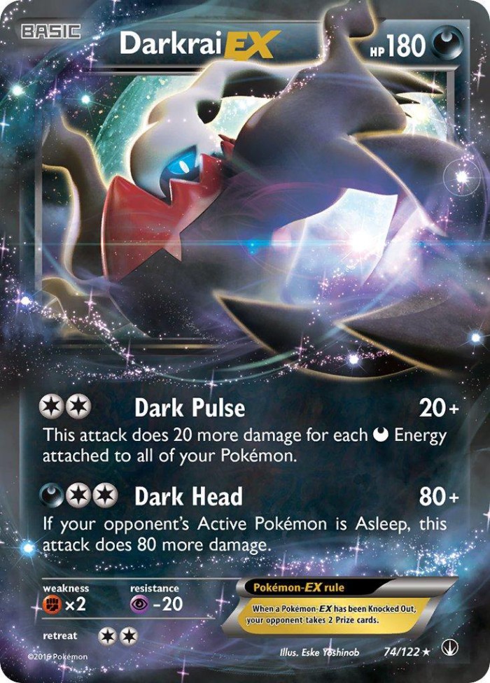 Carte Pokémon: Darkrai EX [Darkrai EX]