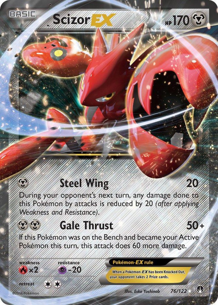 Carte Pokémon: Scizor EX [Cizayox EX]