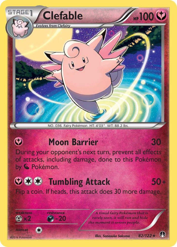 Carte Pokémon: Clefable [Mélodelfe]