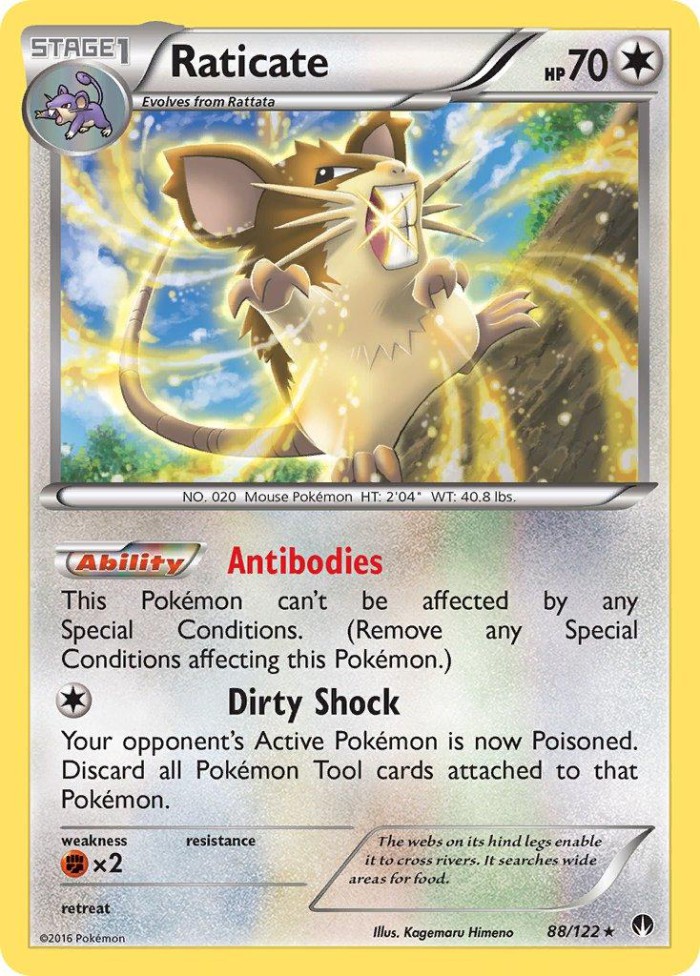 Carte Pokémon: Raticate [Rattatac]