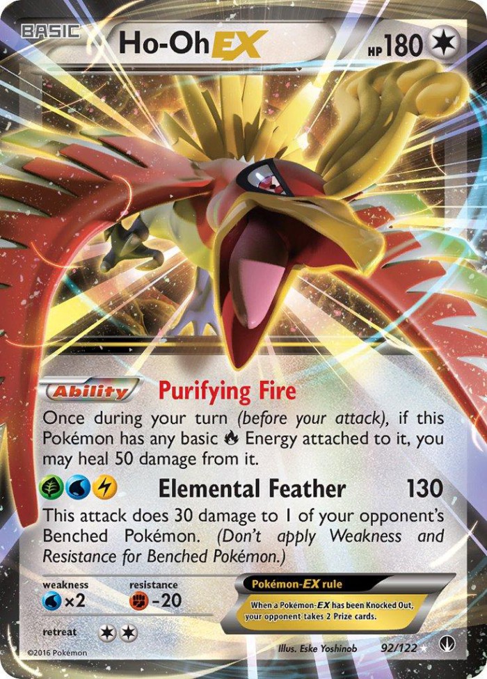 Carte Pokémon: Ho-Oh EX [Ho-Oh EX]