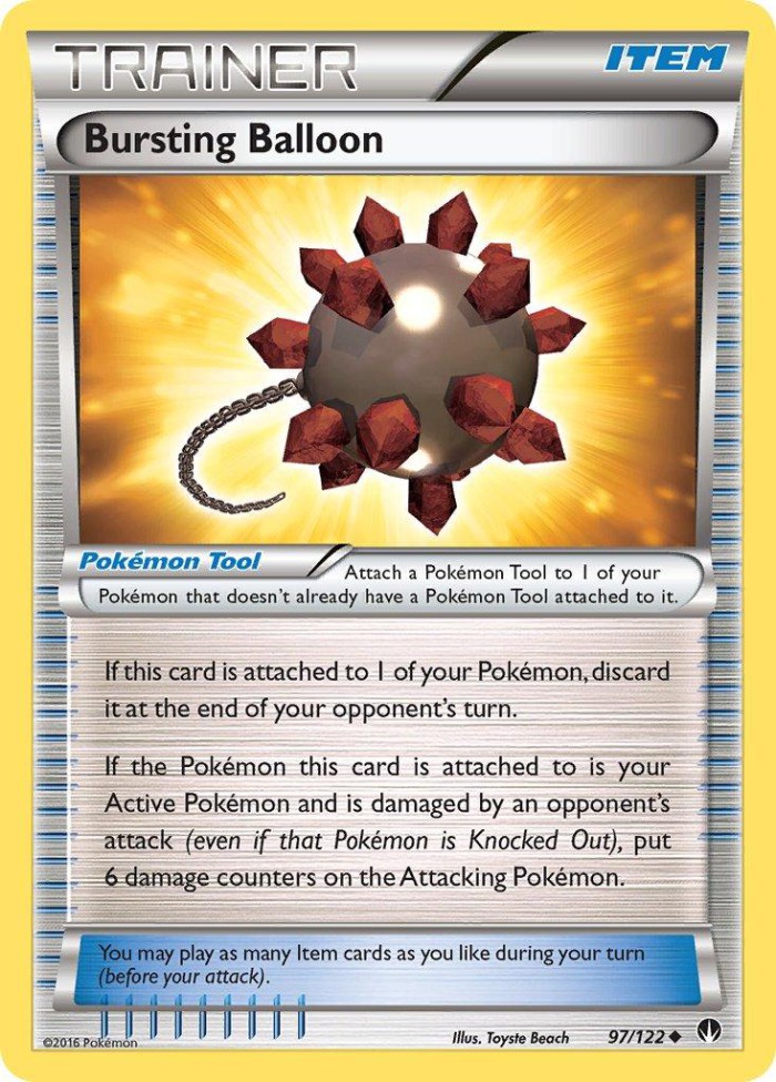 Carte Pokémon: Bursting Balloon [Ballon Explosif]