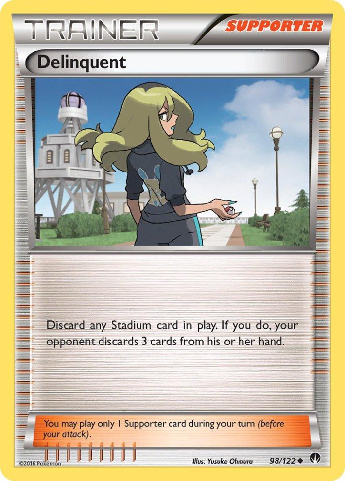 Carte Pokémon: Delinquent [Terreur]