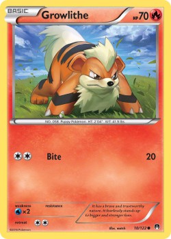 Carte Pokémon: Growlithe