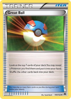 Carte Pokémon: Great Ball