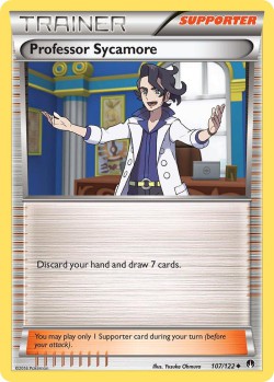 Carte Pokémon: Professor Sycamore