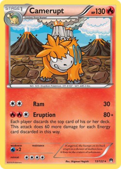 Carte Pokémon: Camerupt