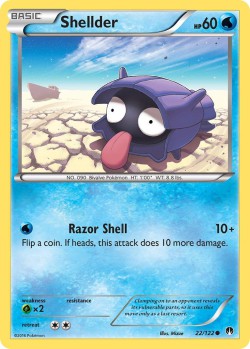 Carte Pokémon: Shellder