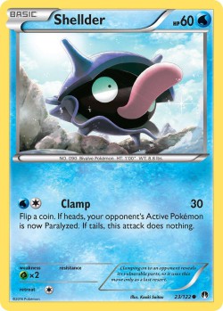 Carte Pokémon: Shellder