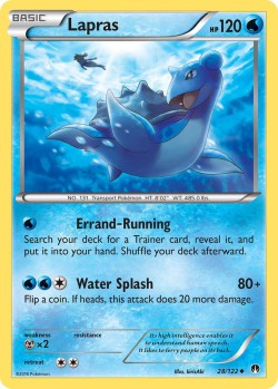 Carte Pokémon: Lapras