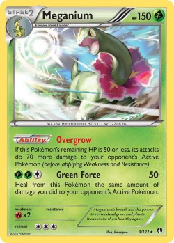 Carte Pokémon: Meganium