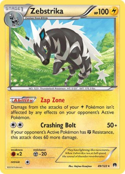 Carte Pokémon: Zebstrika