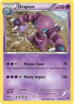 Carte Pokémon: Drapion