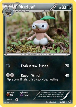 Carte Pokémon: Nuzleaf